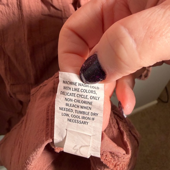 Terracotta Blouse XL New With Tags - Picture 5 of 7